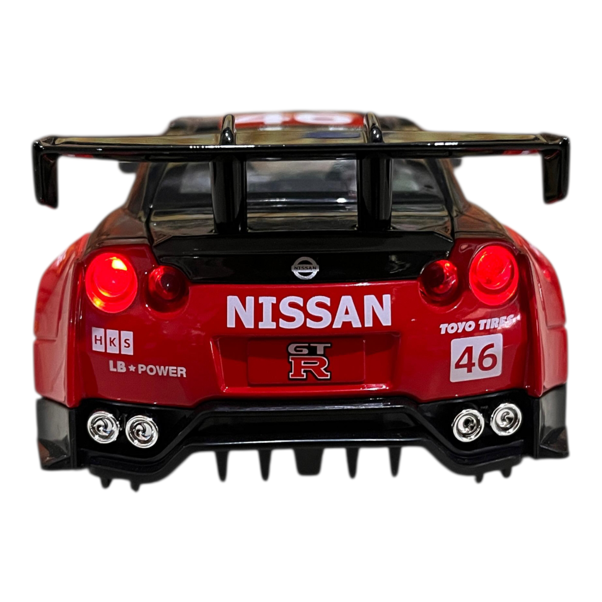 NISSAN GTR R35 DIE CAST METAL CAR 1:22 scale