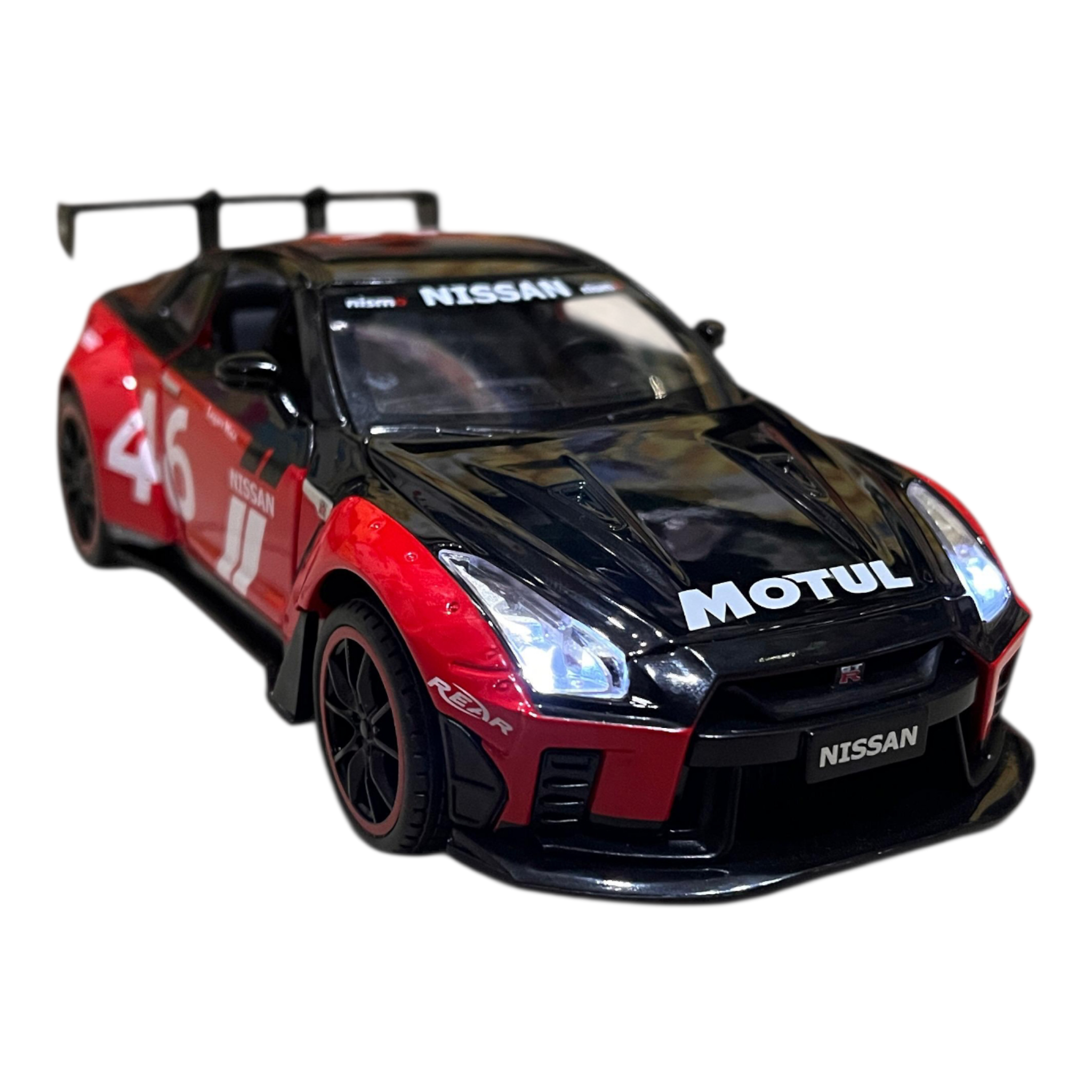 NISSAN GTR R35 DIE CAST METAL CAR 1:22 scale