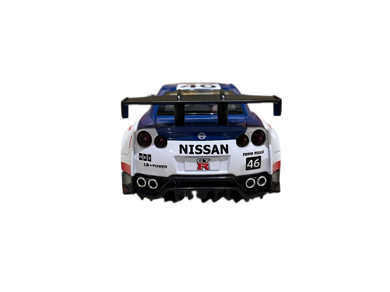 NISSAN GTR R35 DIE CAST METAL CAR 1:22 scale