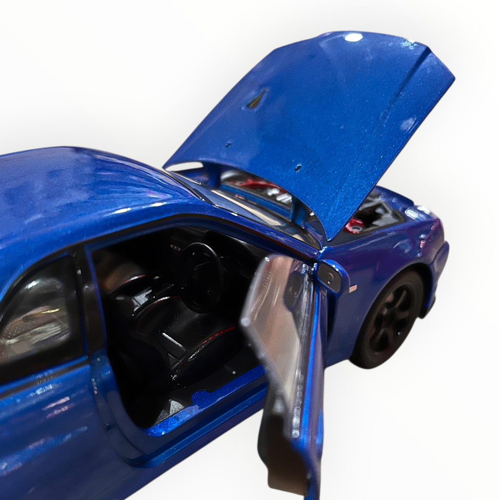 NISSAN GTR R34 SKYLINE 1:22 SCALE DIE CAST METAL CAR